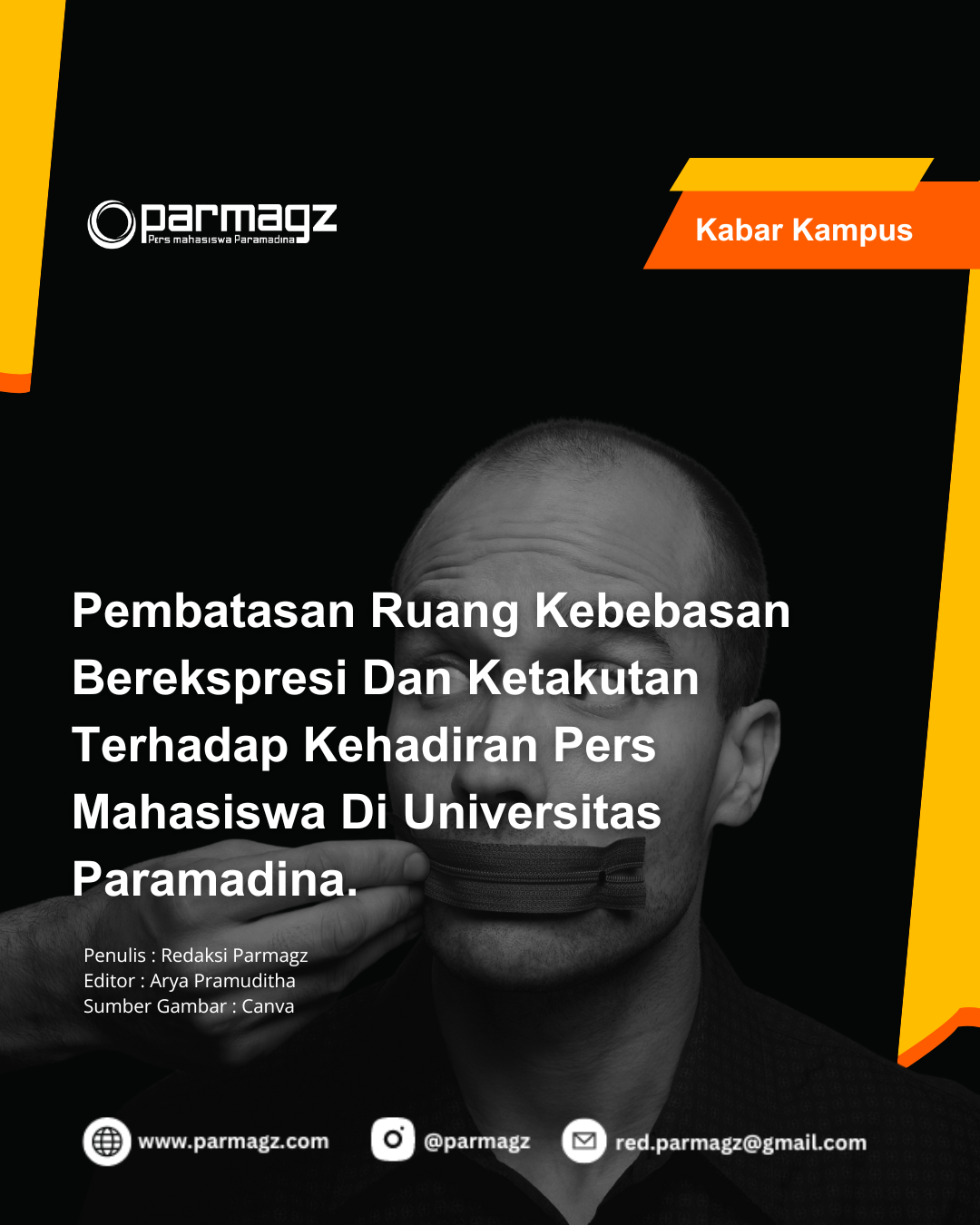 Pembatasan Ruang Kebebasan Berekspresi Dan Ketakutan Terhadap Kehadiran Pers Mahasiswa Di Universitas Paramadina.